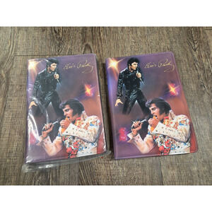 Bradford Exchange Remembering Elvis Premium Refillable Journal NEW Lot of 2